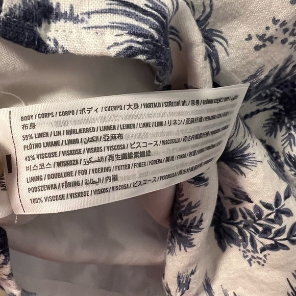 Abercrombie & Fitch Halter Linen Mini Dress - Picture 8 of 12